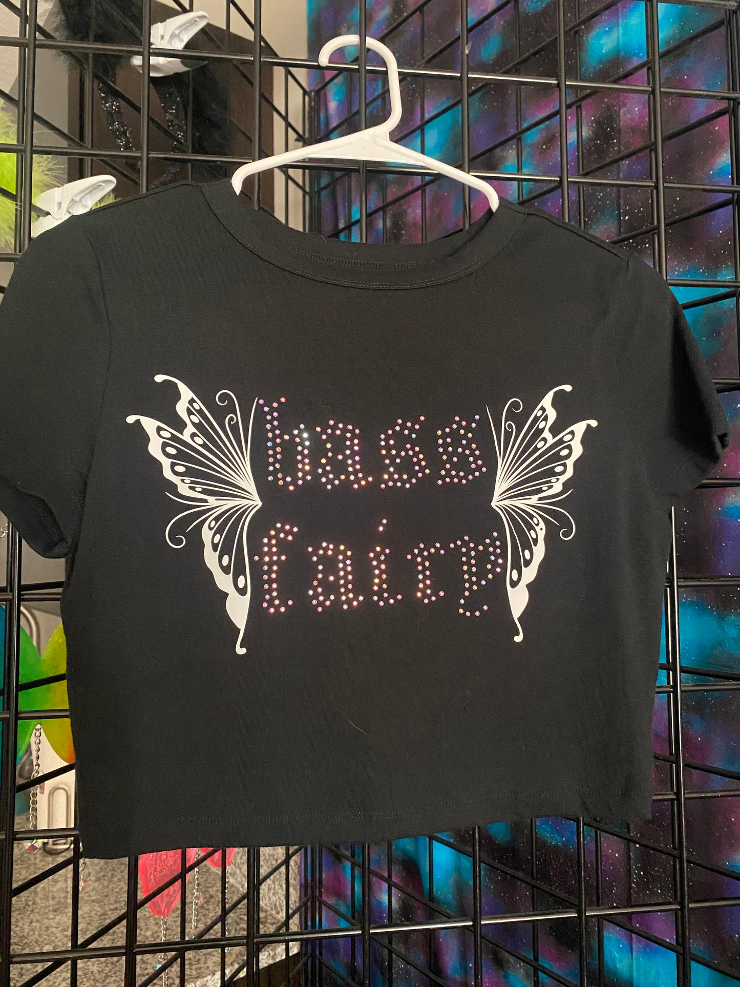 M Bass Fairy crop top RTS