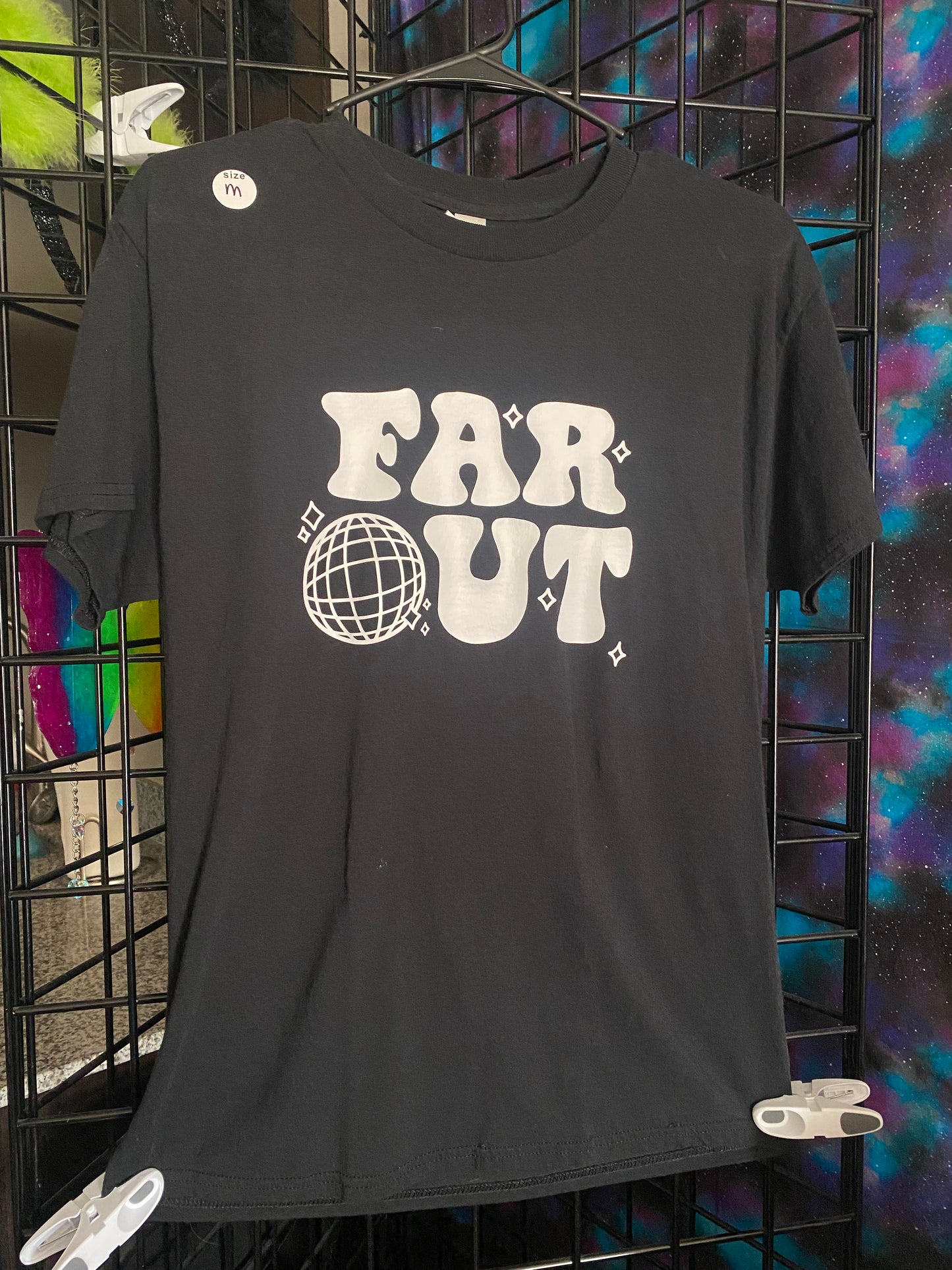 M Far Out tshirt RTS