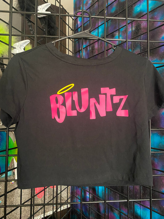 L Bluntz crop top RTS